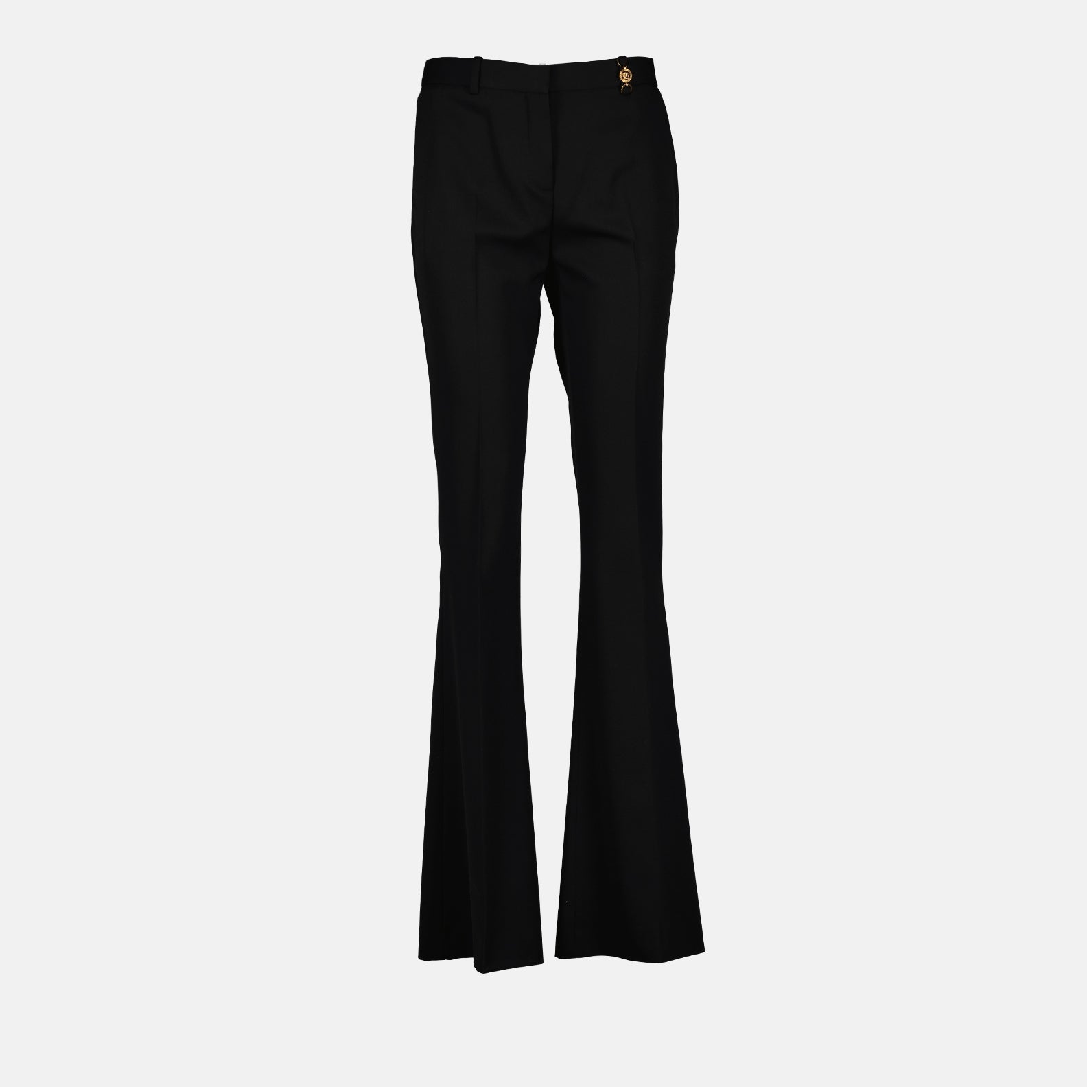 Pants Flared pants Versace Black Women