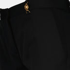 Pants Flared pants Versace Black Women
