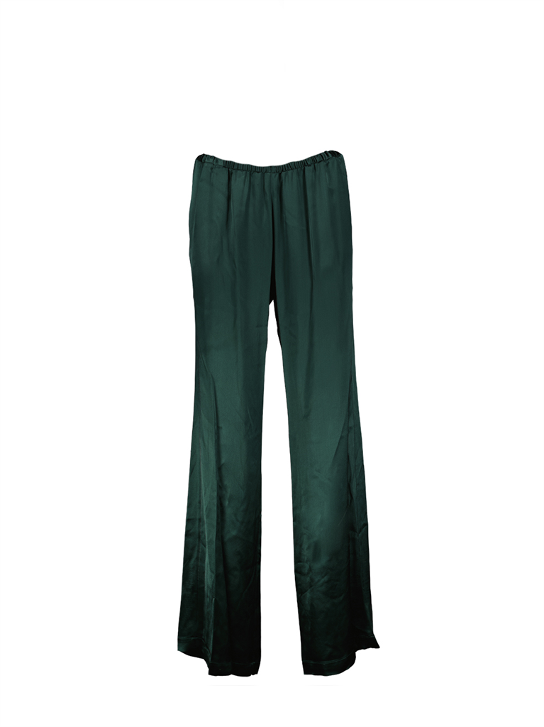 Pants Flared pants Ami PARIS Green Women
