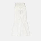 Calças Pantalon flare Dolce & Gabbana Branco Femme