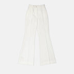 Calças Pantalon flare Dolce & Gabbana Branco Femme