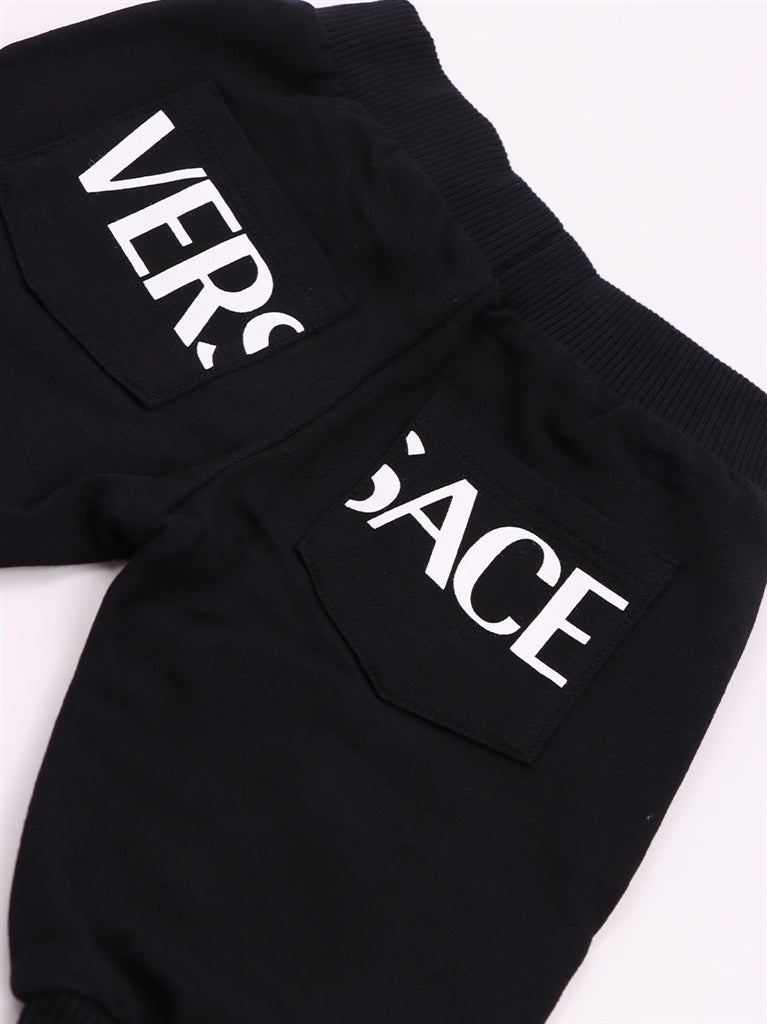 Prendas Pantalon Greca Versace Negro Niños