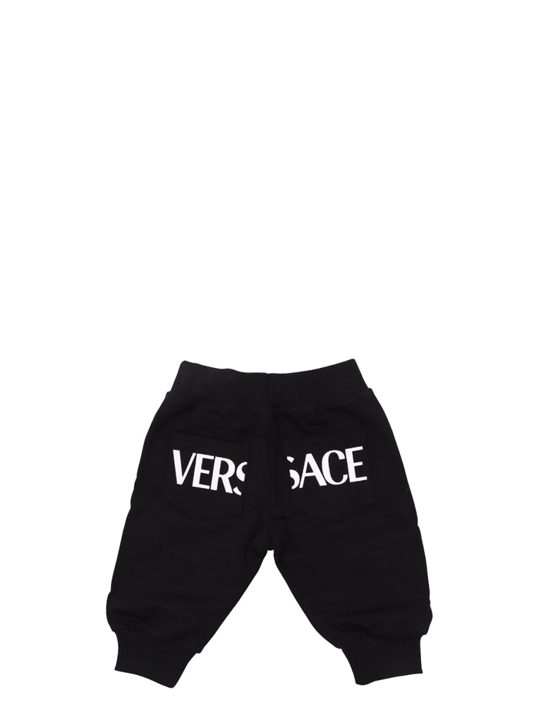 Prendas Pantalon Greca Versace Negro Niños