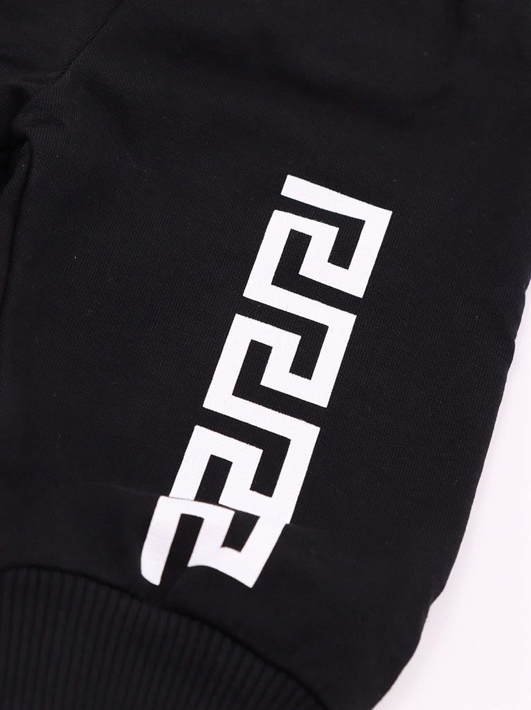 Prendas Pantalon Greca Versace Negro Niños