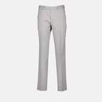 Calças Pantalon à pinces Dior Cinza Homme