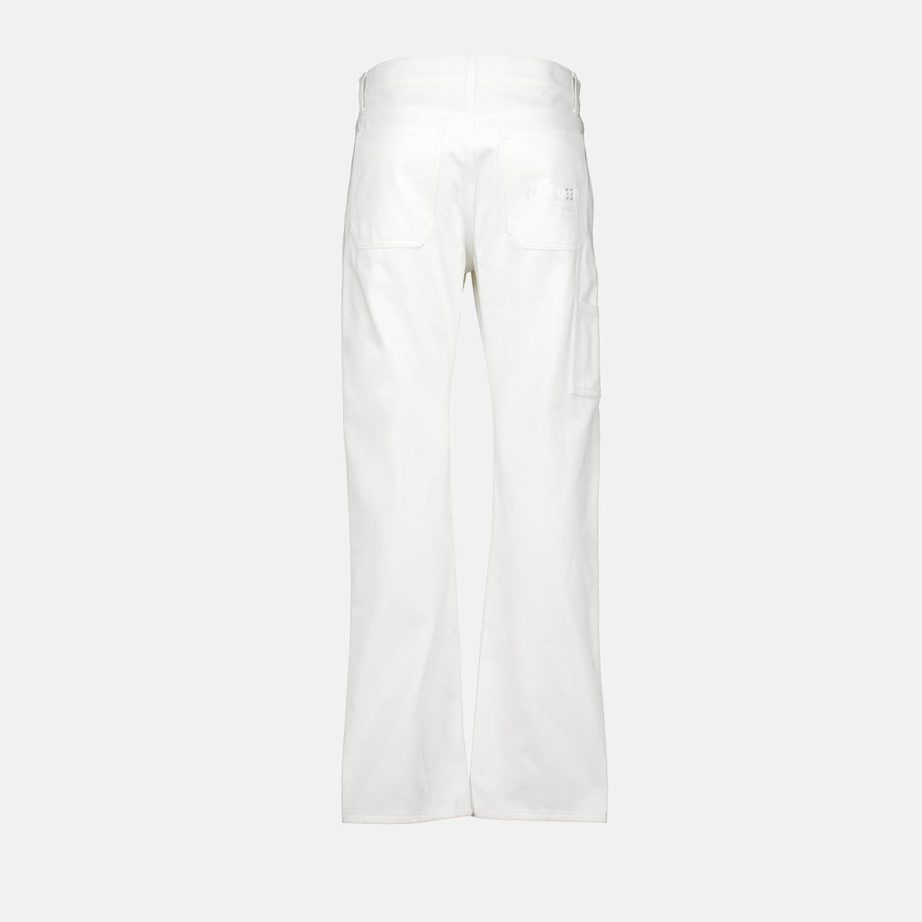 Pants Jeans Alexander McQueen White Man