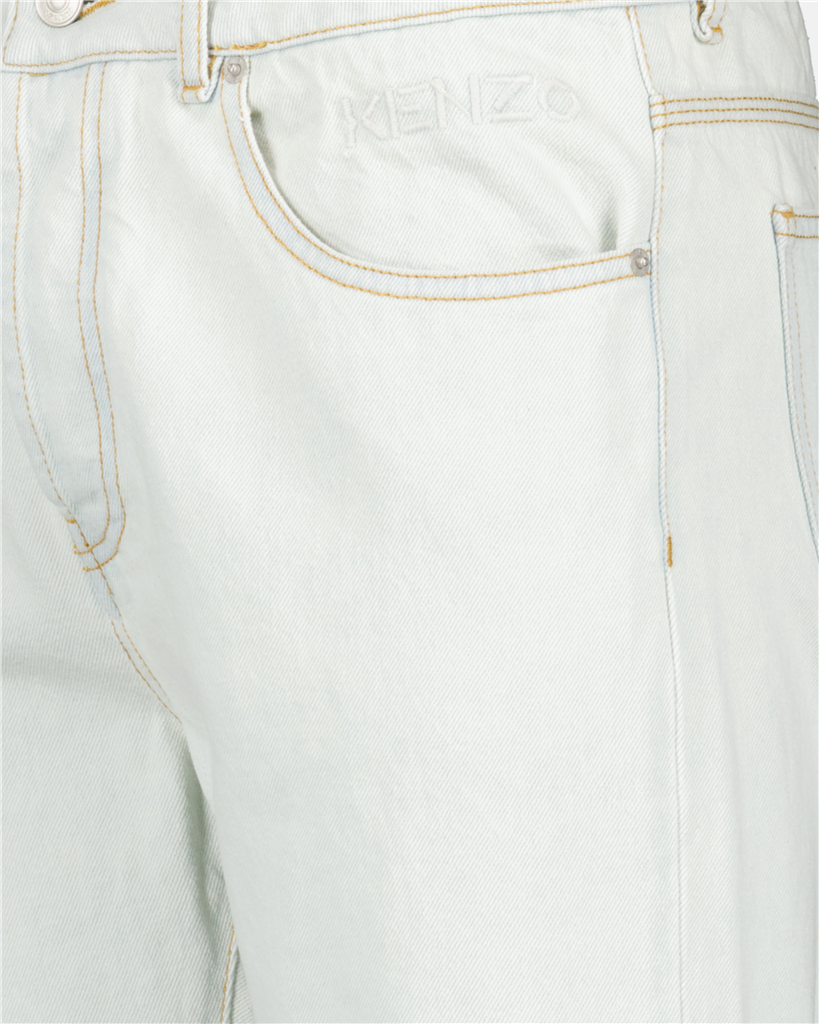 Pants Jeans Kenzo White Man