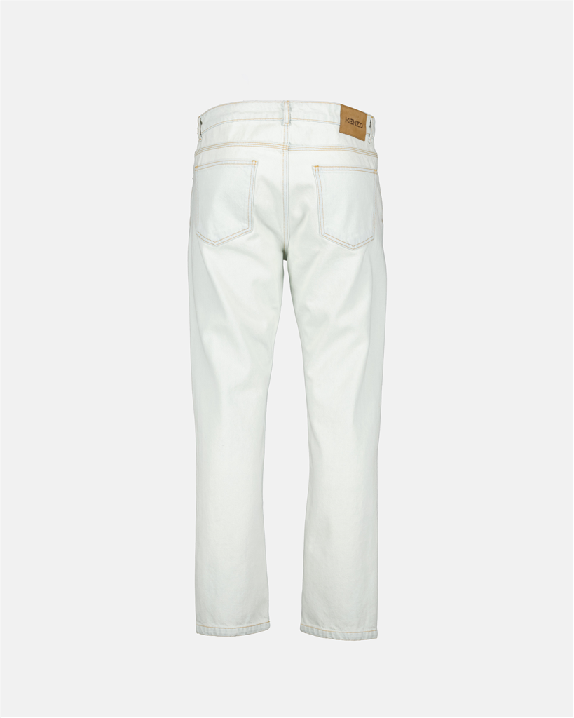 Pants Jeans Kenzo White Man