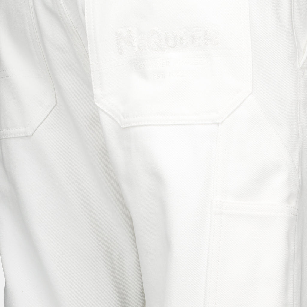 Pants Jeans Alexander McQueen White Man
