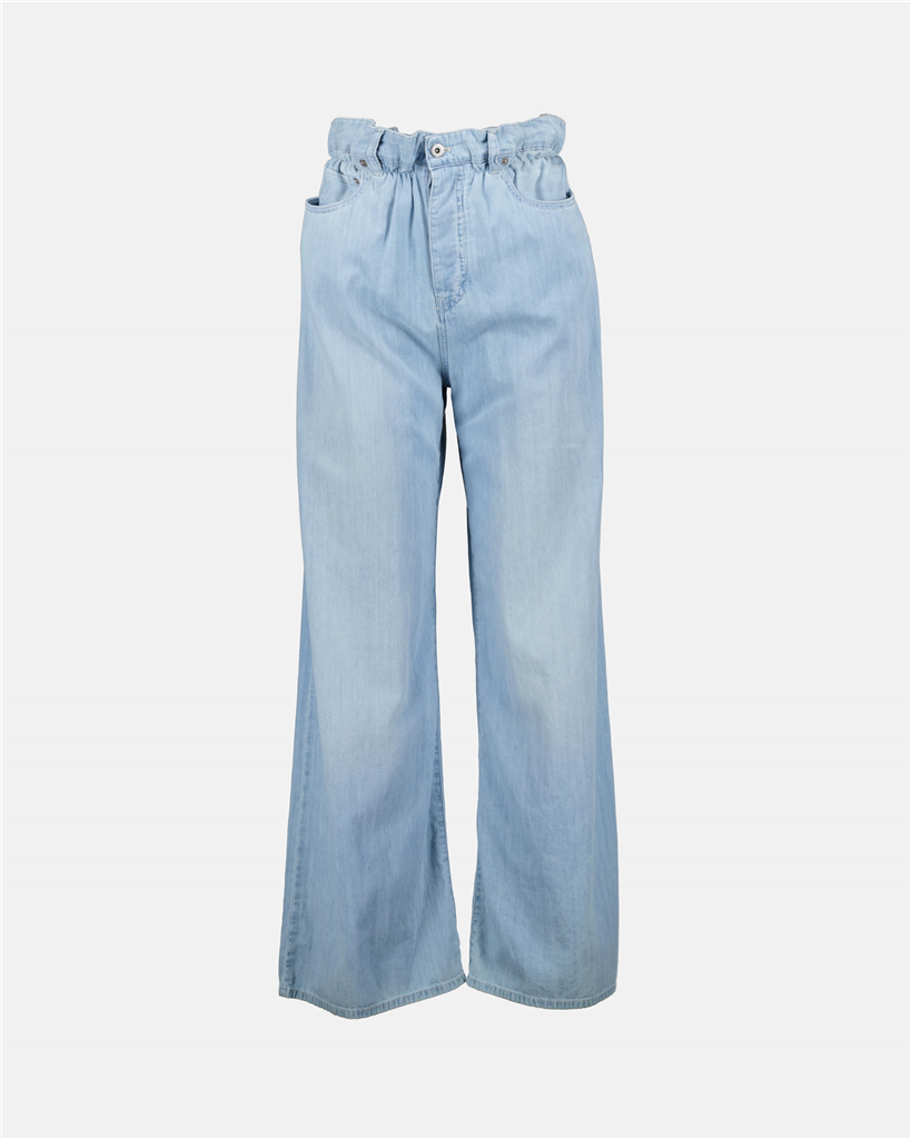 팬츠 Pantalon jean Miu Miu 파란색 Femme