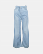 팬츠 Pantalon jean Miu Miu 파란색 Femme