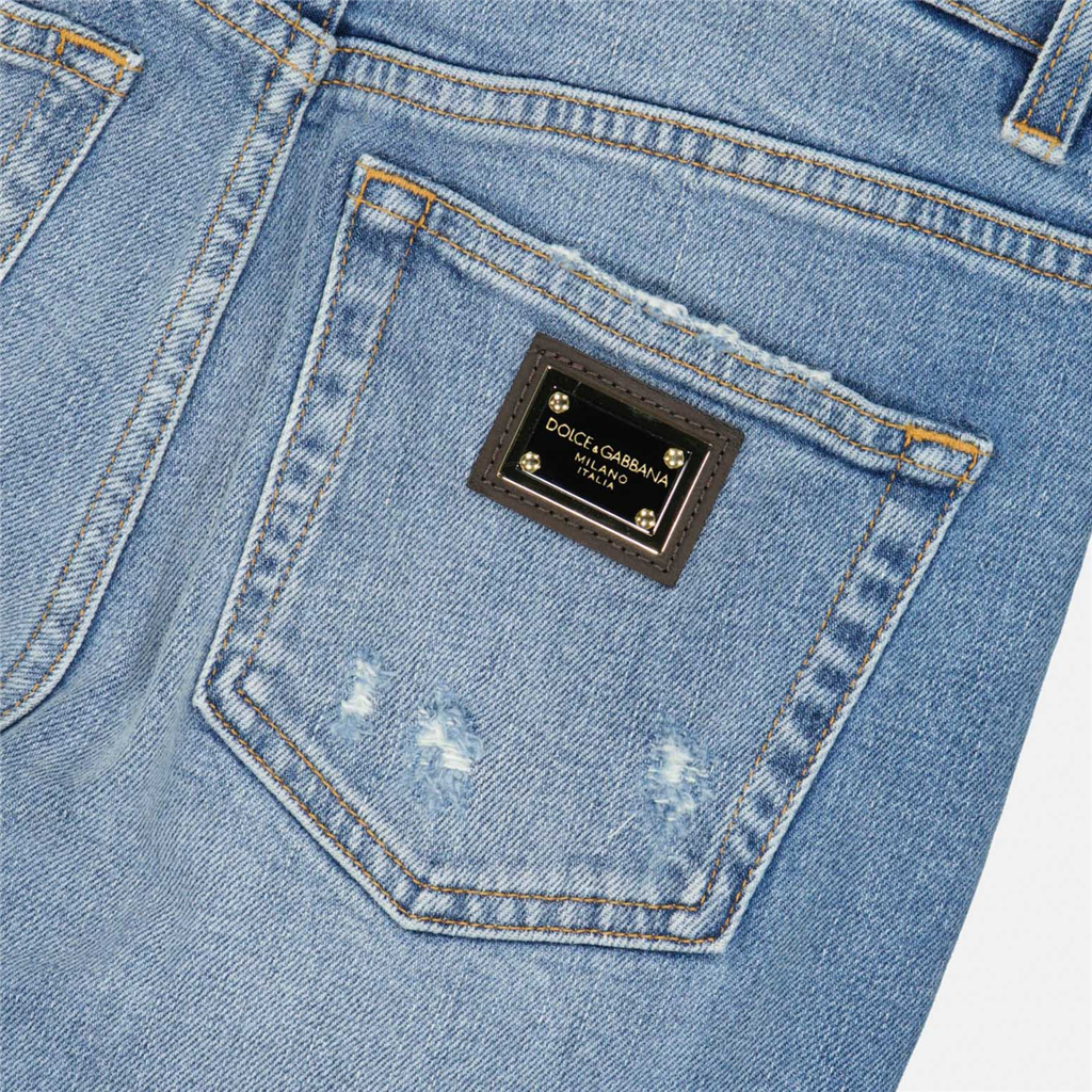 Hosen Pantalon jean Dolce & Gabbana Blau Femme