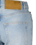 Pantalones Pantalones de mezclilla desgastados Off-White Azul Mujeres