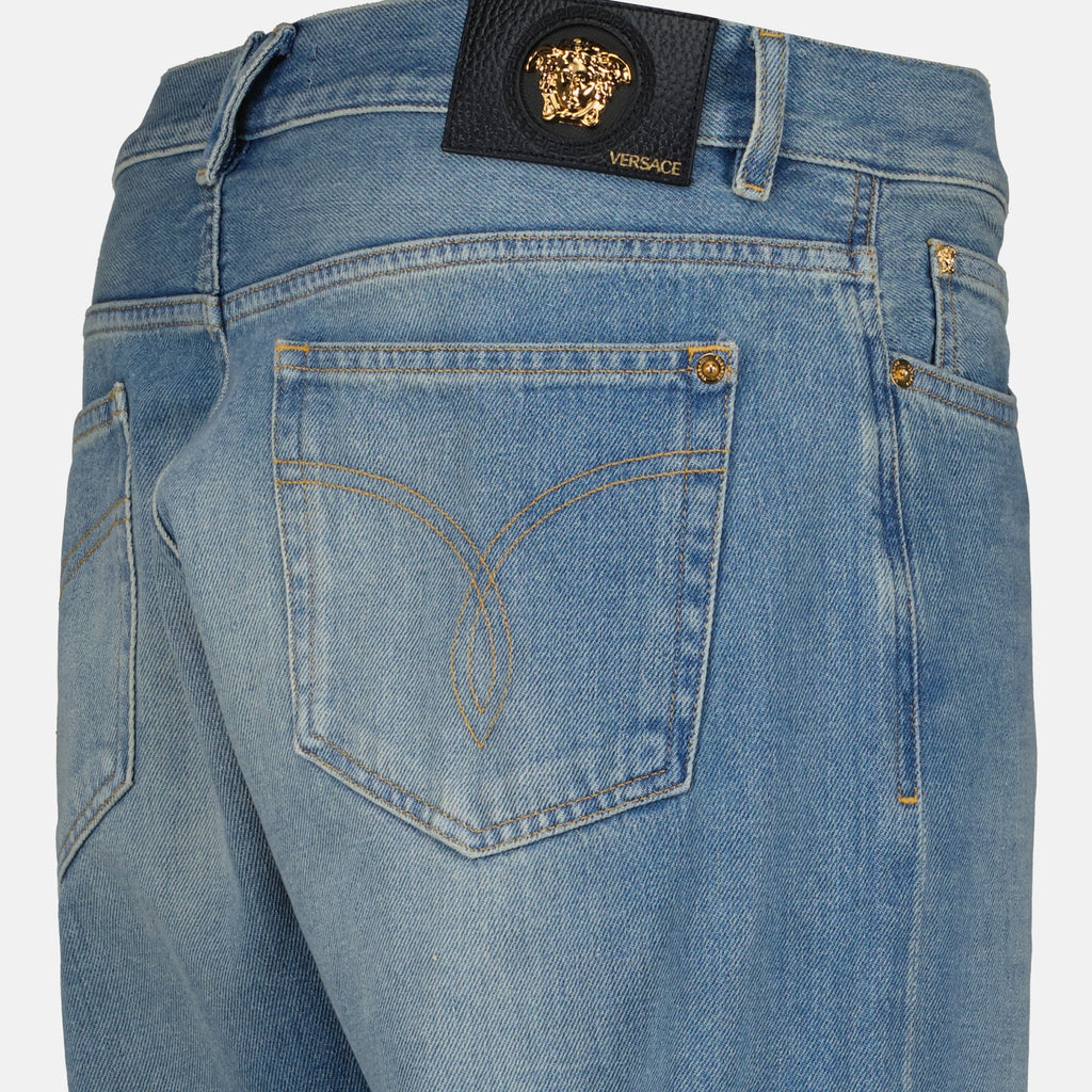 Pants Jean Pants Versace Blue Man