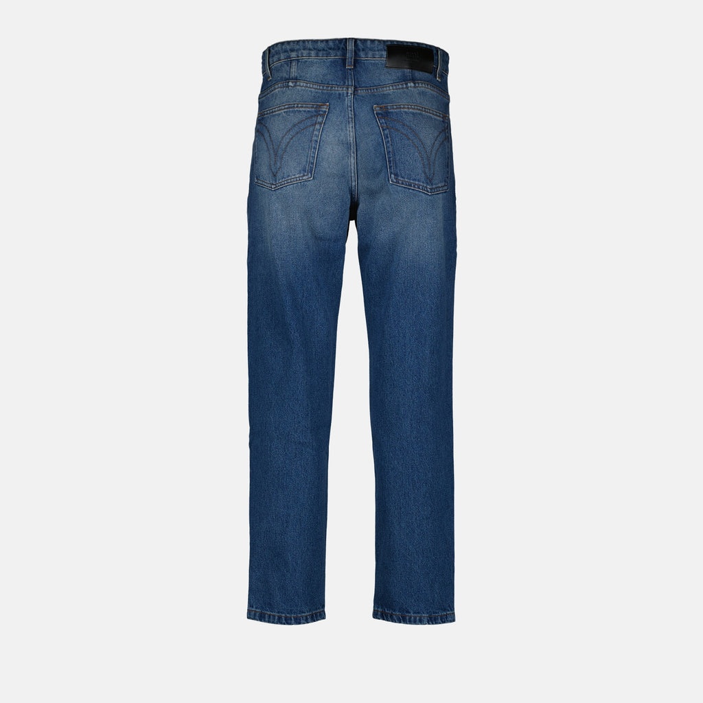 Pants Straight denim pants Ami PARIS Blue Man