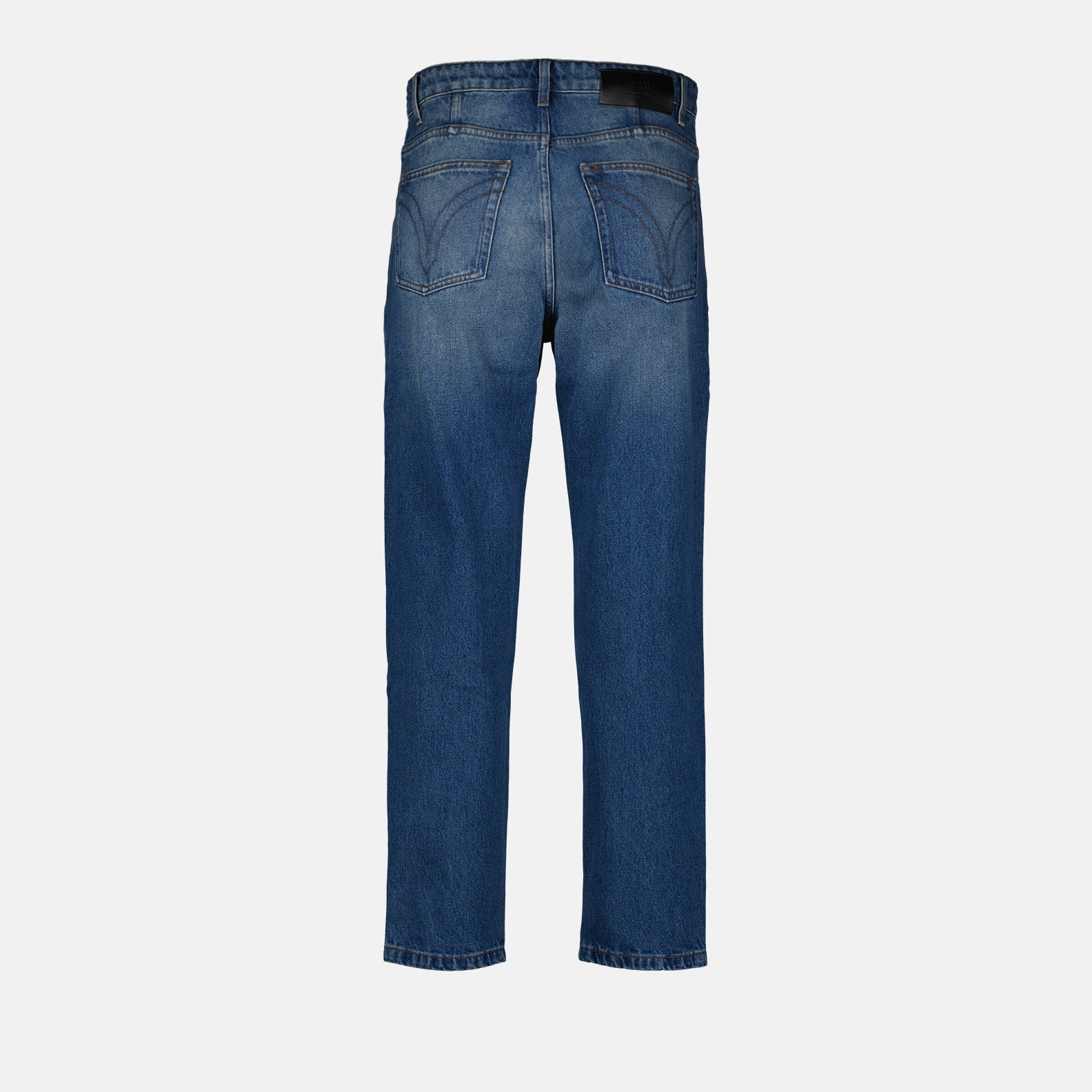 Pants Straight denim pants Ami PARIS Blue Man