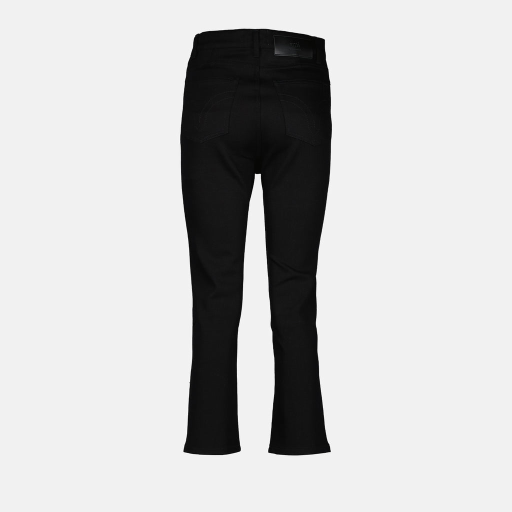 팬츠 Pantalon jean Ami PARIS 검은색 Femme