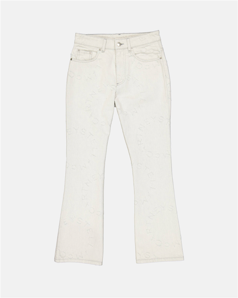 Pants Flared Jeans Stella McCartney Gray Women