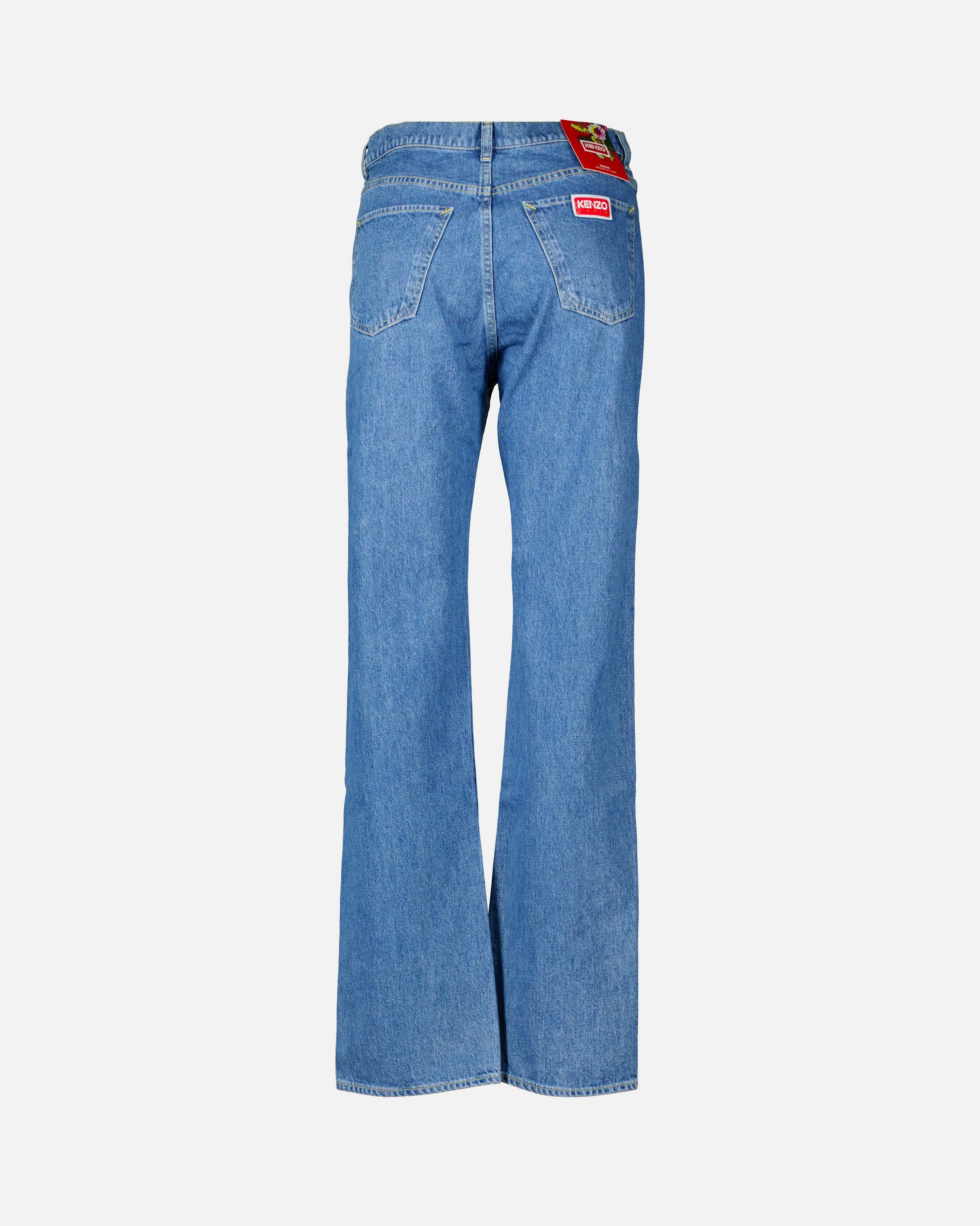 Pants Blue denim pants Kenzo Blue Women