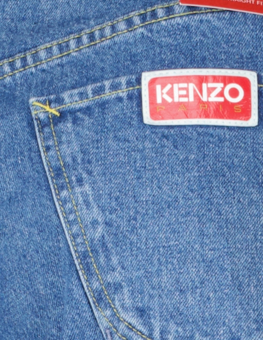 Pants Blue denim pants Kenzo Blue Women