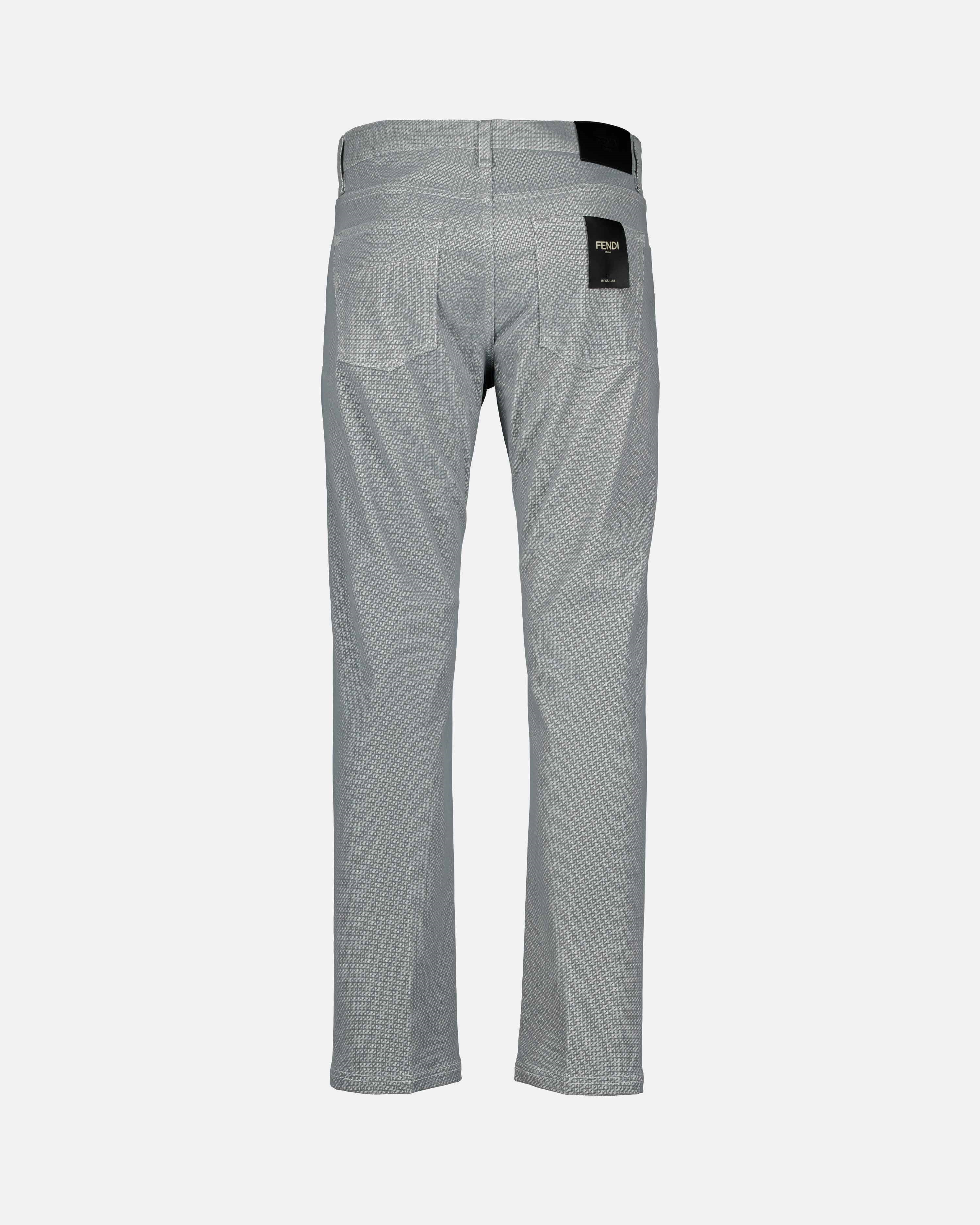 Pants Jeans Fendi Gray Man