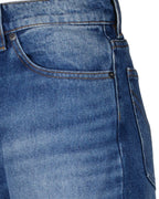 Pantalons Jean large Ami PARIS Bleu Femme