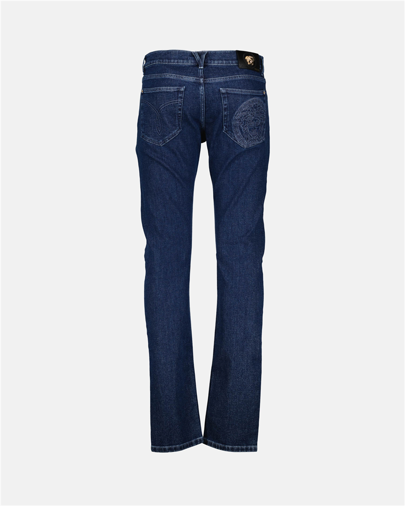 Pants Medusa denim pants Versace Blue Man