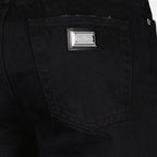 Hosen Pantalon jean Dolce & Gabbana Schwarz Femme