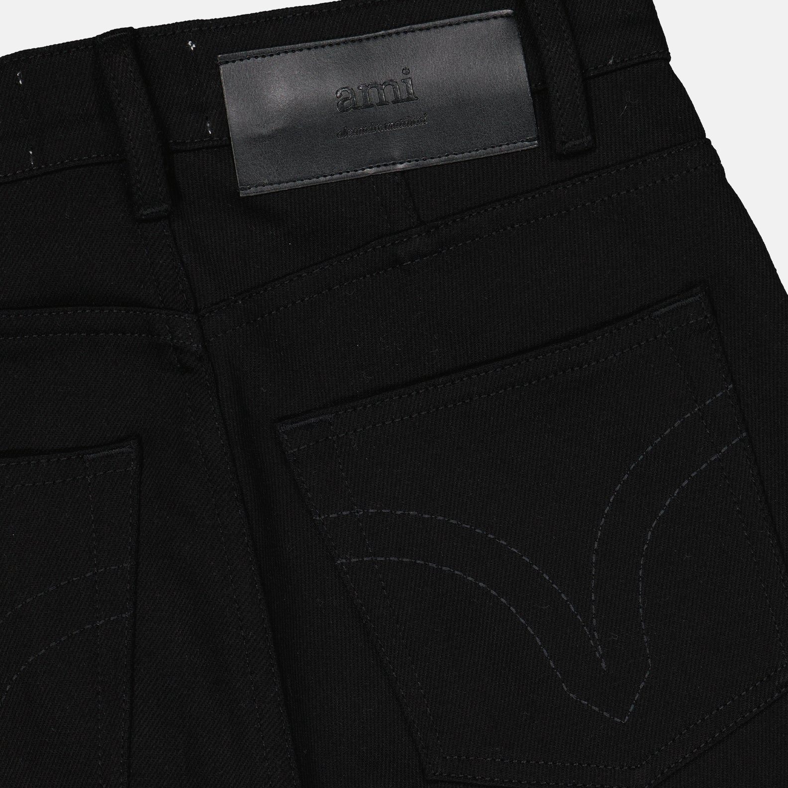 Pants Jeans Ami PARIS Black Man