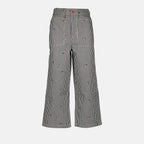 Pants Striped denim pants Kenzo Gray Women
