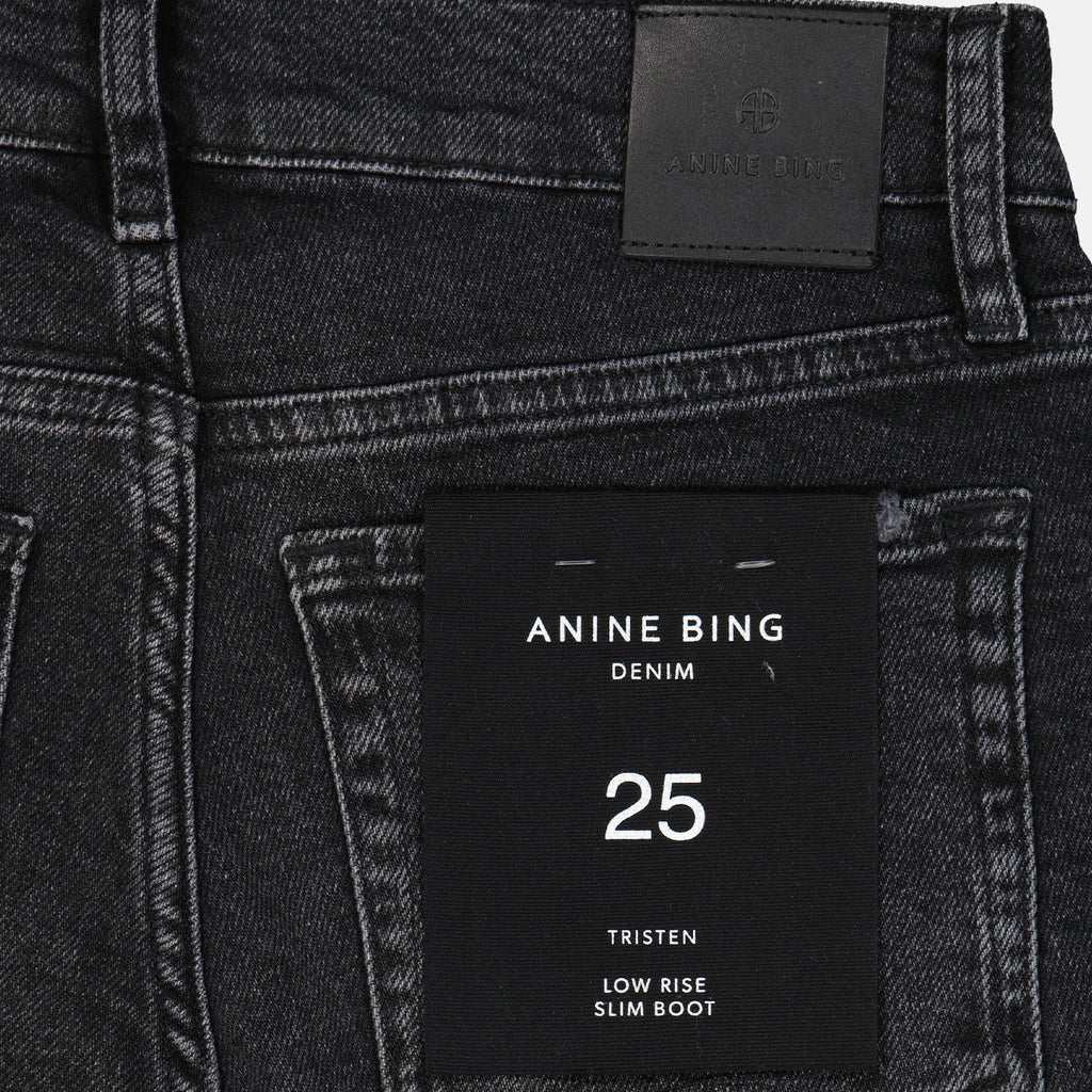 Pants Tristen denim pants Anine Bing Black Women