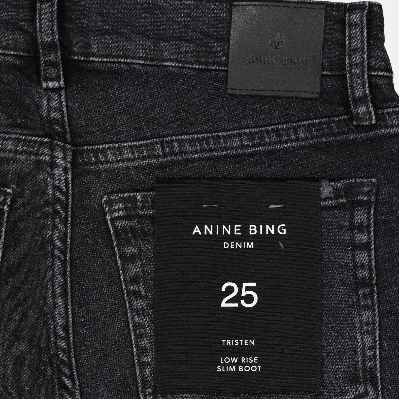 Pants Tristen denim pants Anine Bing Black Women