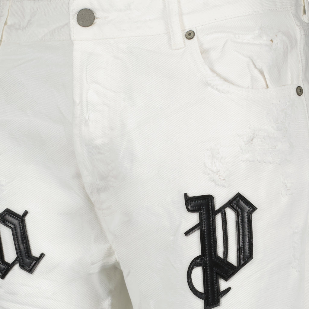 Pantalones Pantalon jeans Palm Angels Blanco Homme