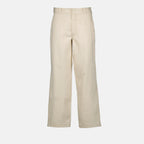 Pants Jeans Prada White Man