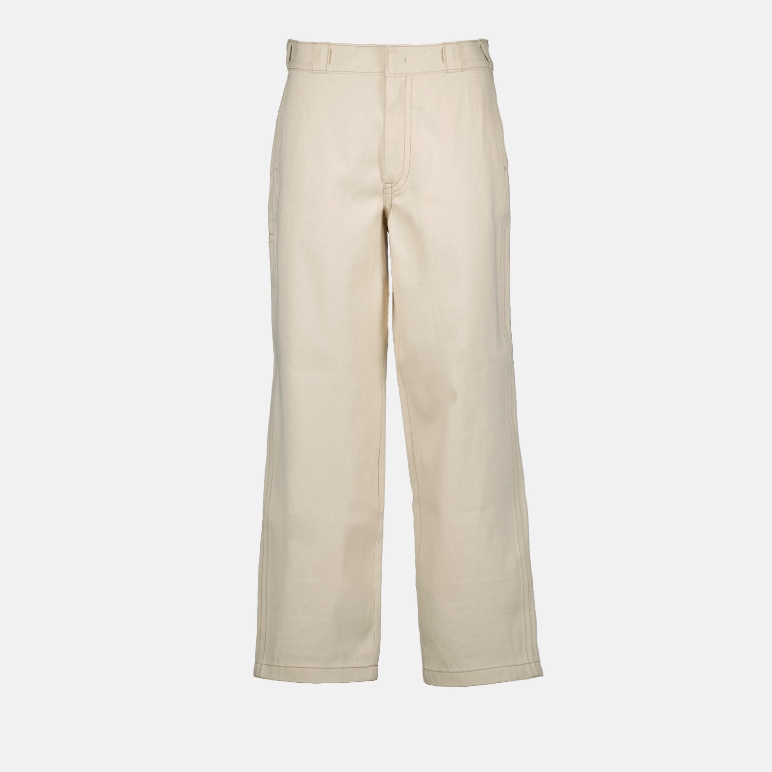 Pants Jeans Prada White Man