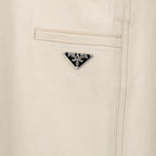 Pants Jeans Prada White Man
