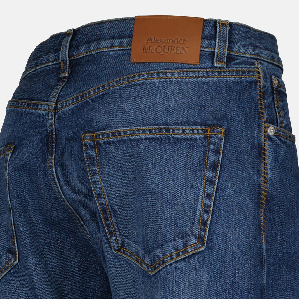 Pants Jeans Pants Alexander McQueen Blue Man