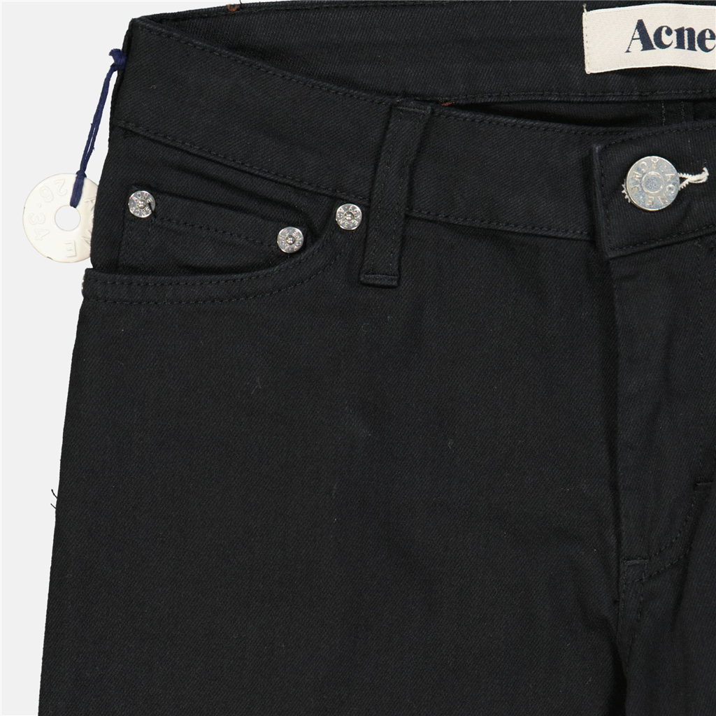 パンツ ジーンズパンツ Acne Jeans 黒 女性