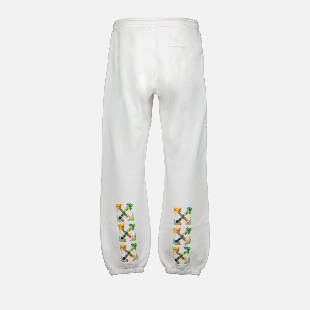 Pants Arrow Brush jogging pants Off-White White Man
