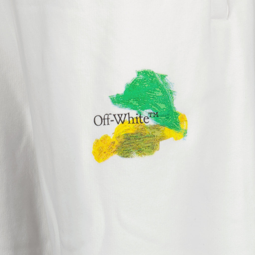 Pants Arrow Brush jogging pants Off-White White Man