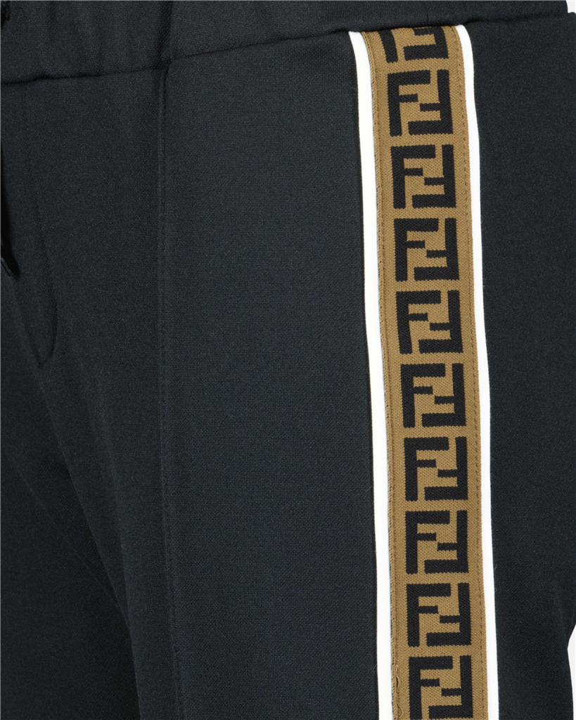 Clothing FF jogging pants Fendi Black Kids