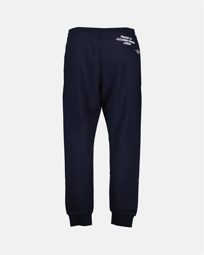 Pants Jogging Pants Alexander McQueen Blue Man