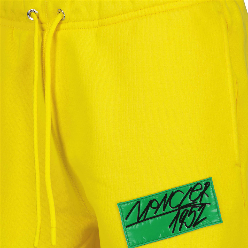 Pants Jogging pants Moncler Genius Yellow Man