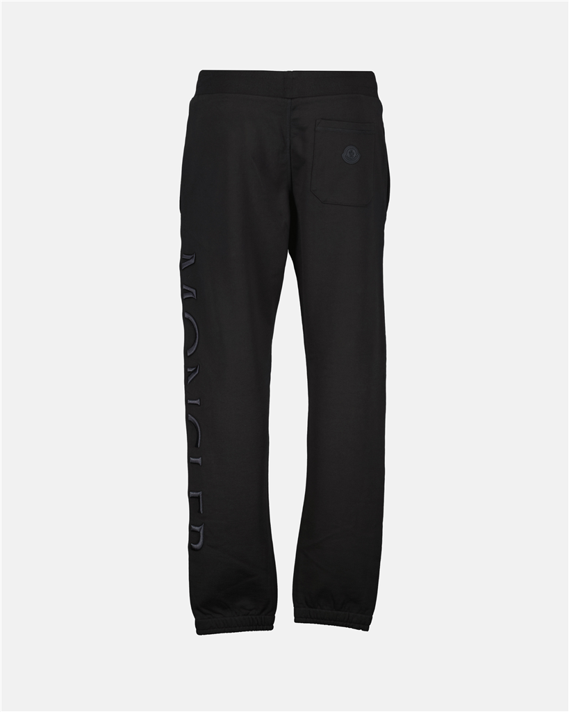 Pants Jogging pants Moncler Black Man