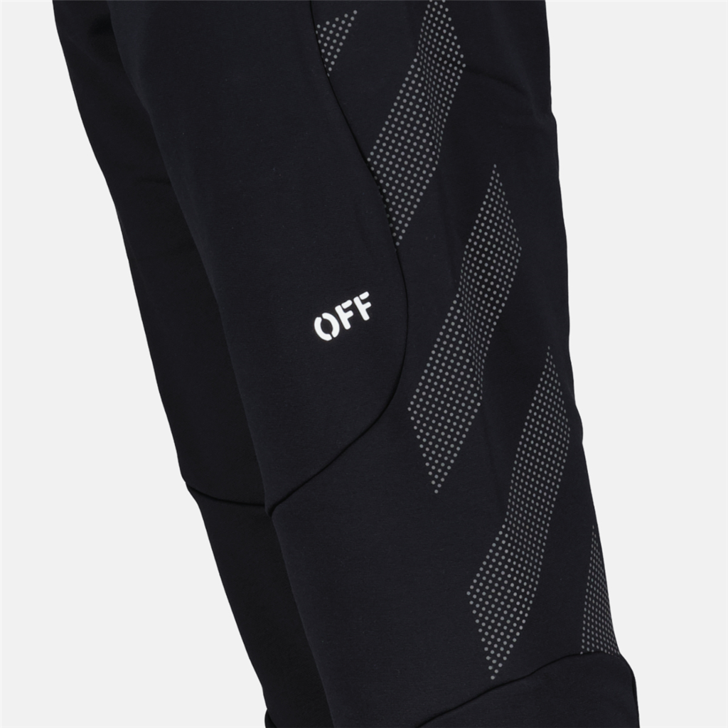 Pants Off Stamp jogging pants Off-White Black Man
