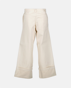 Hosen Weite Hose Moncler Genius Beige Damen