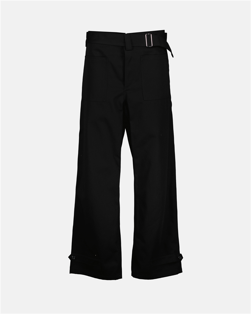 Pantalons Pantalon cargo Alexander McQueen Noir Femme