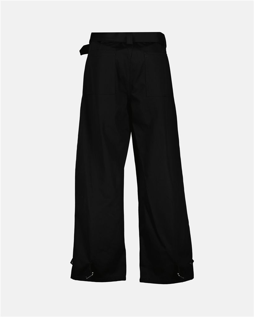Pantalons Pantalon cargo Alexander McQueen Noir Femme