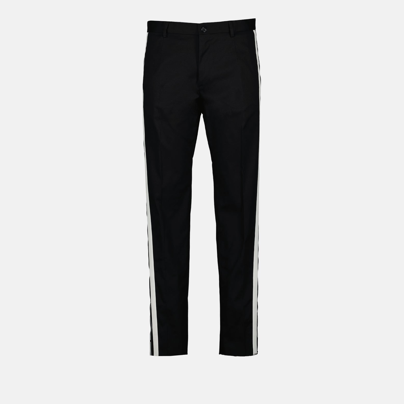 Pantalones Pantalon à bandes latérales Dolce & Gabbana Negro Homme