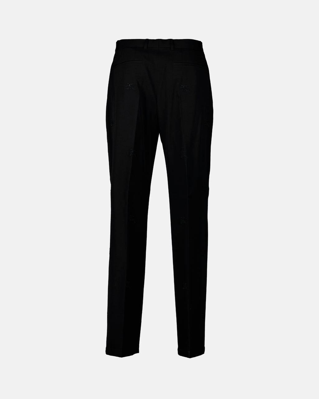 Pantalones Pantalon à pinces Burberry Negro Homme